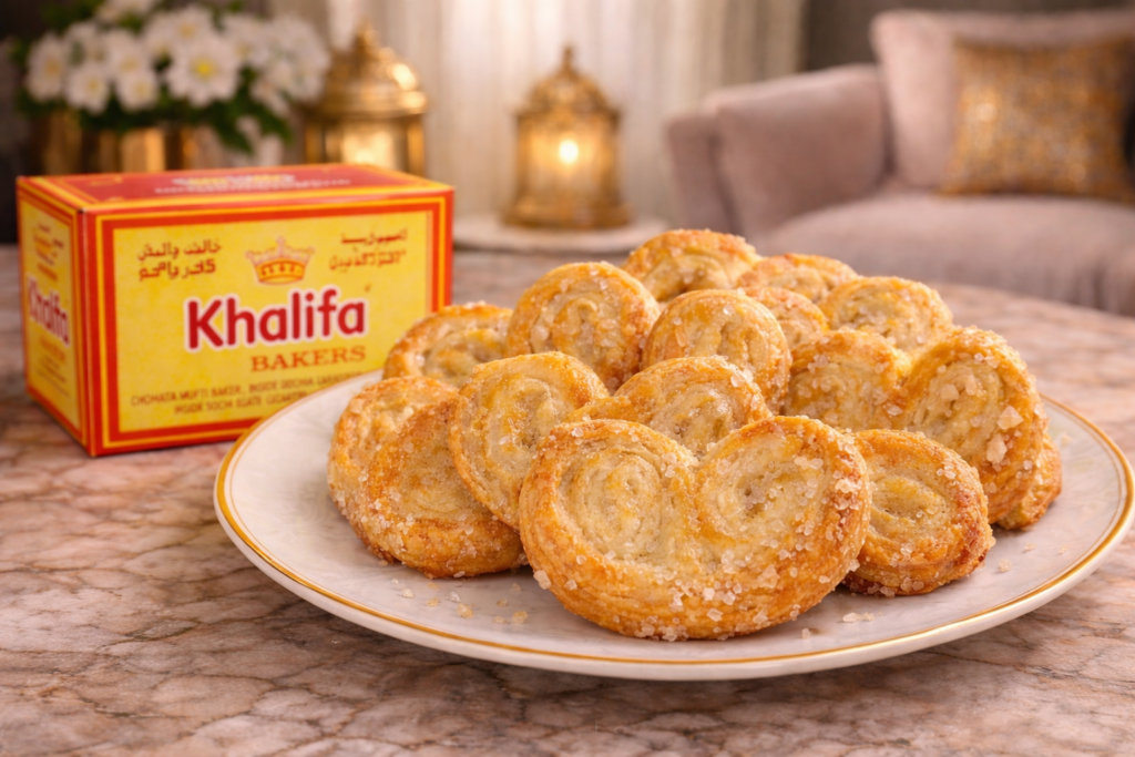 Khalifa Bakers French Heart Biscuits