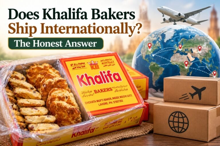 Does Khalifa Bakers Ship Internationally
